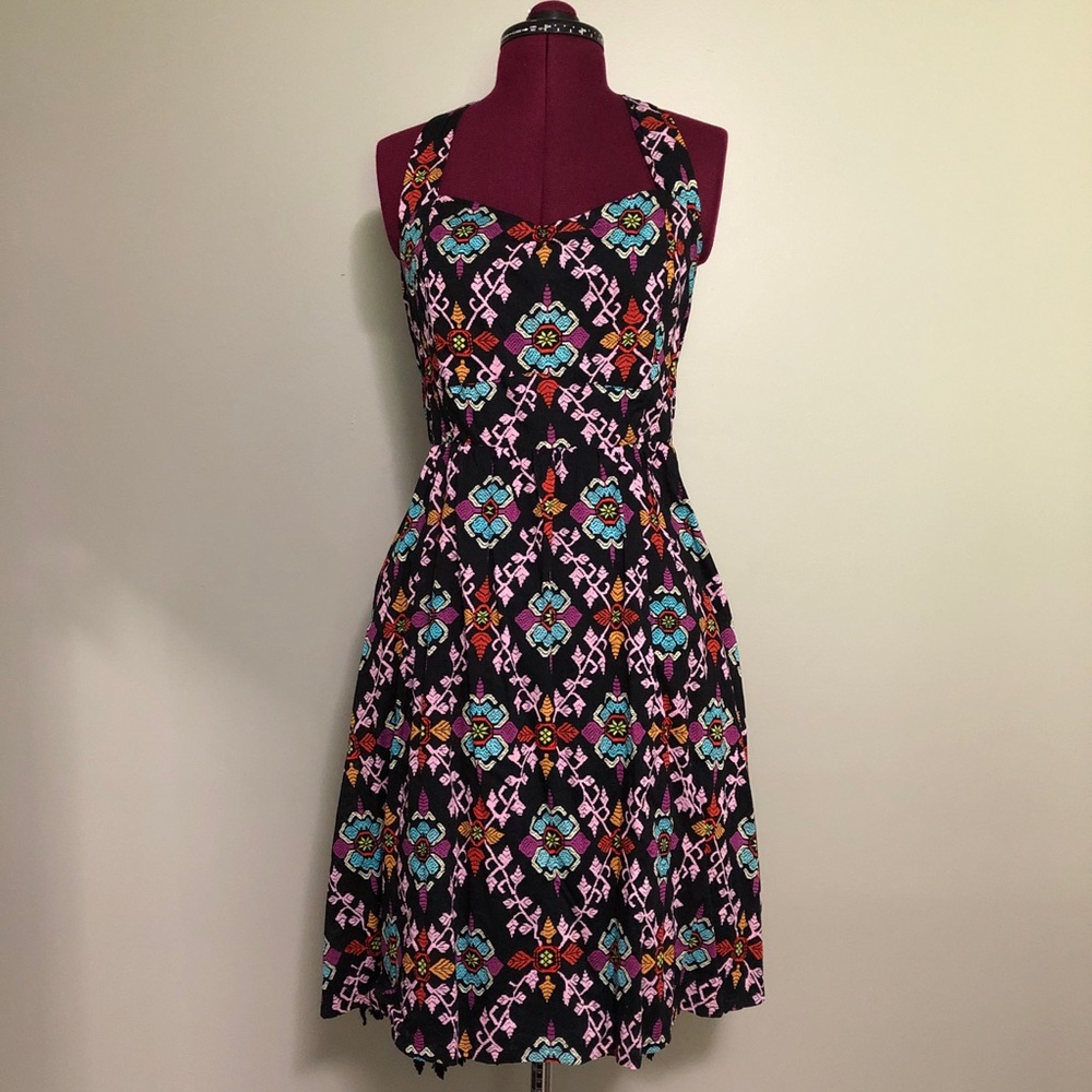 Edmé & Esyllte Primula Halter Dress